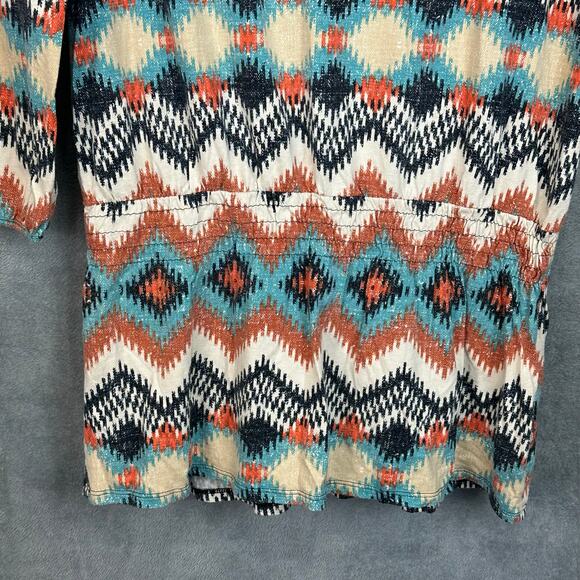 Patagonia Dress Womens Small Cream Kamala Drop Waist Tunic Organic Cotton Nature - Picture 4 of 13